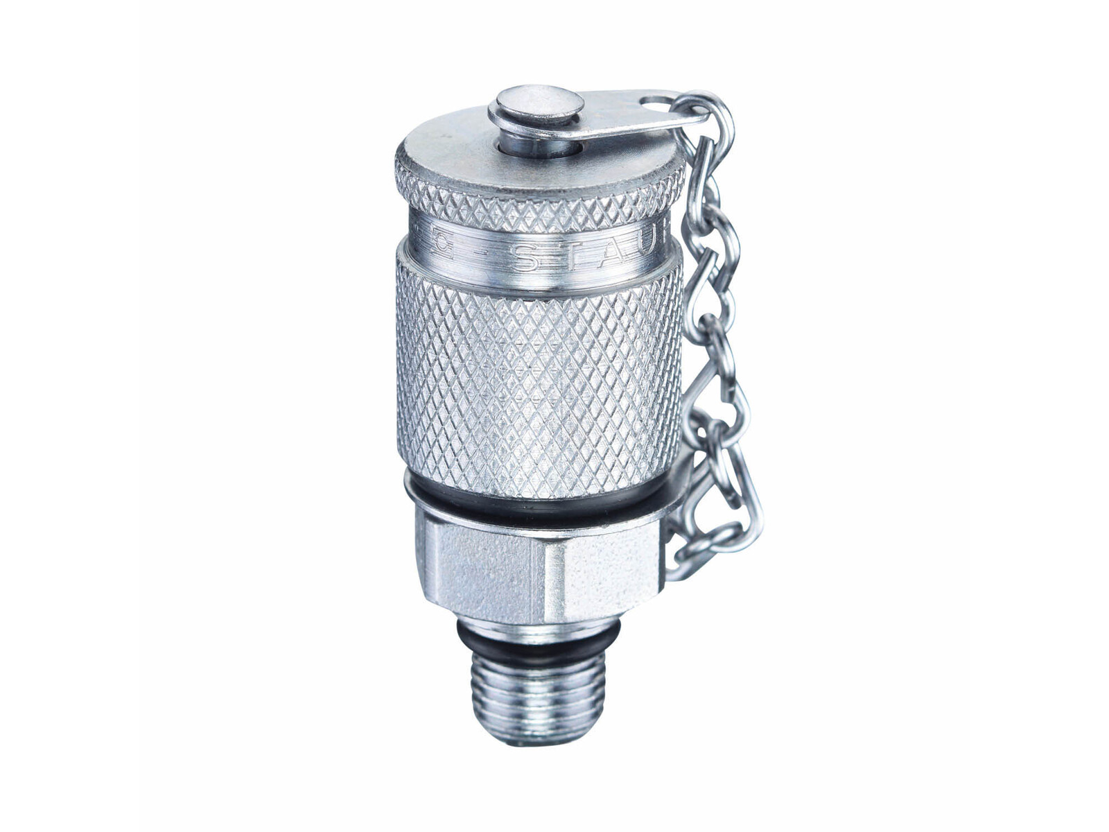 Mittausliitin metallihattu M10x1,25 OR-tiiv. 630bar M16x2