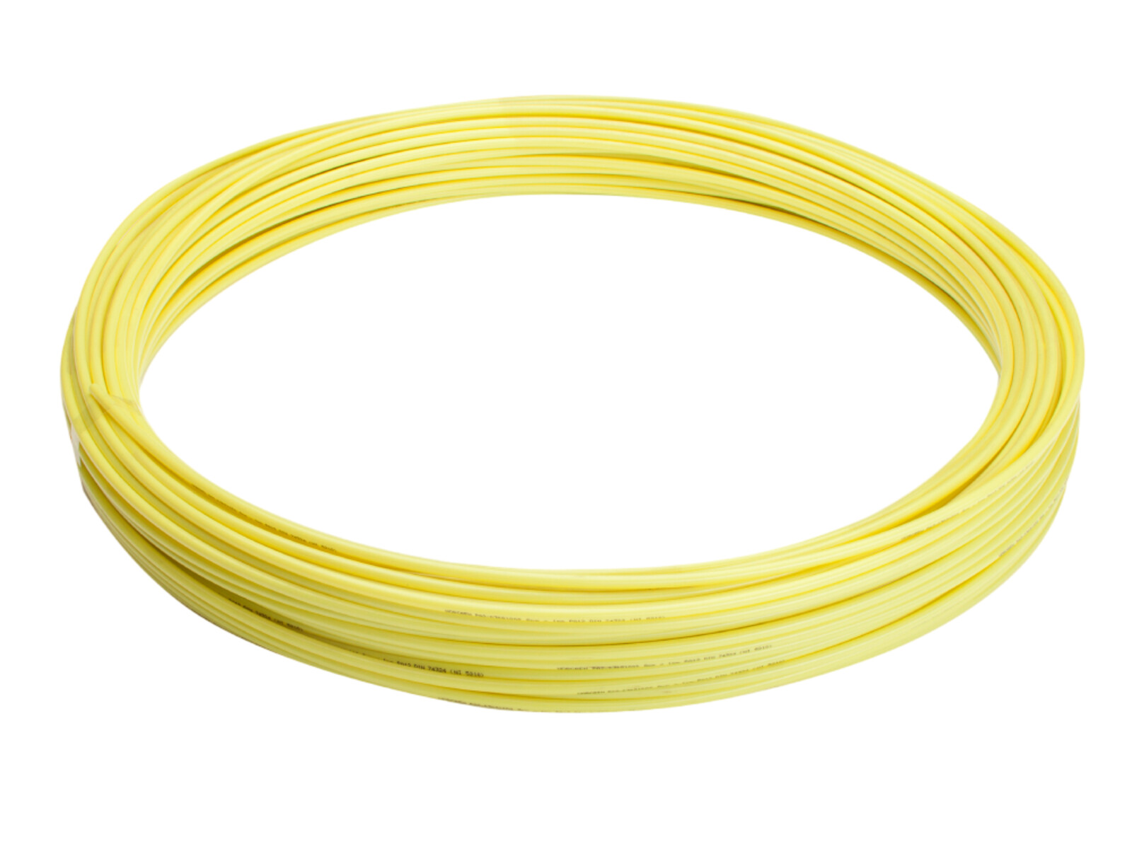 Polyamidrör PA12, 6/4, Gul, DIN74324, 100m