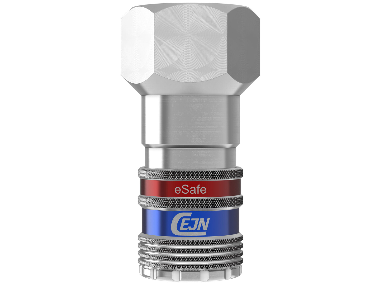 Snabbkoppling Hona. Serie 326 eSafe. Inv G1/2". Rostfri