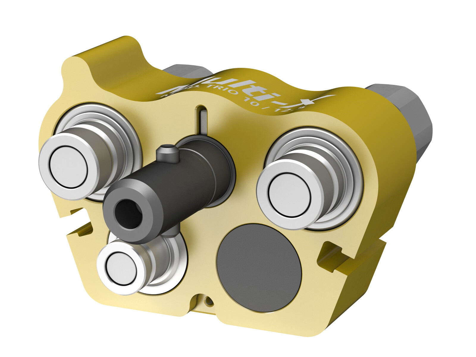 Quick Coupling Multi-X GII Trio 12.5/10. WEO 3/8" + 1/2"