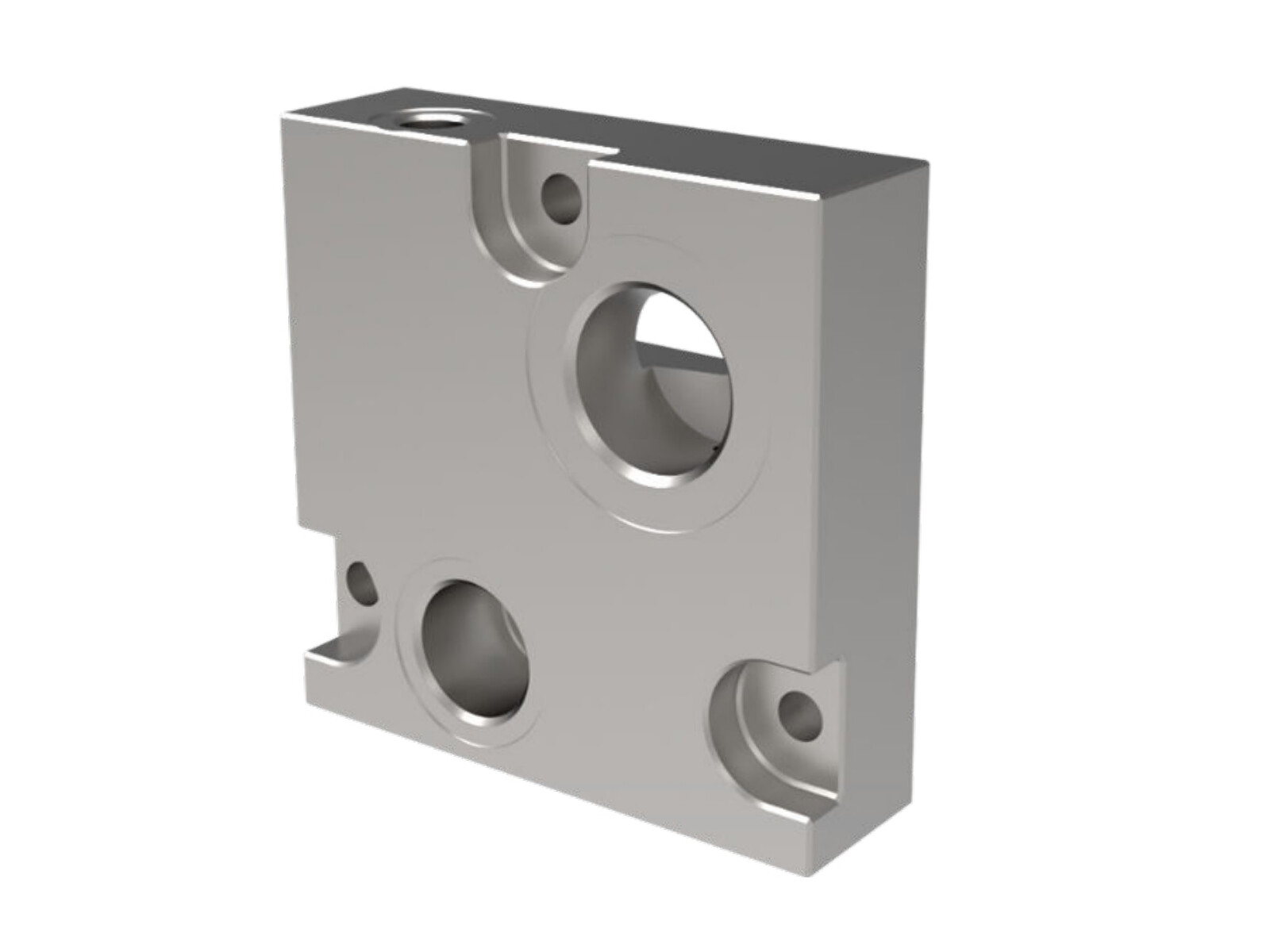 PVSI48 Endplate steel BSP LSRV 1 x PVLP with P. T. M Ports