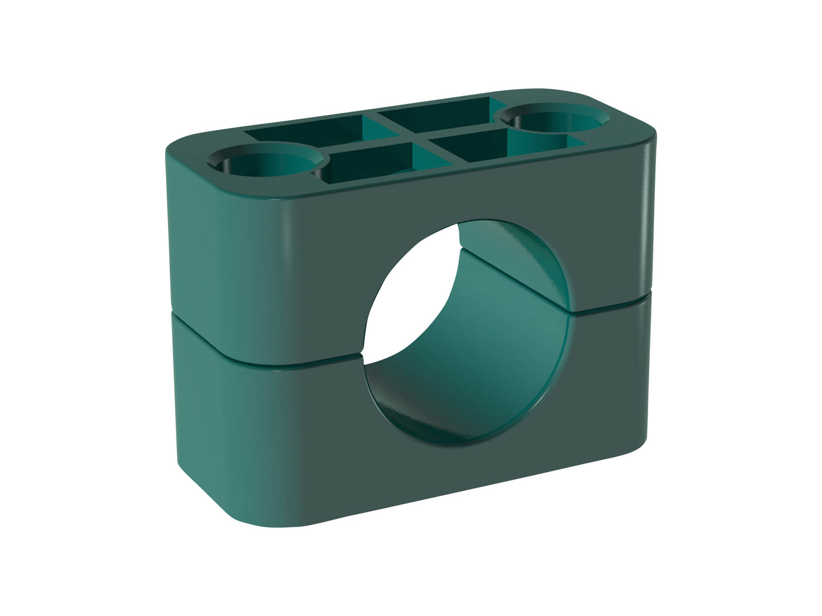 Clamp Body Size 7 Ø57.2mm Standard Series PP Smooth