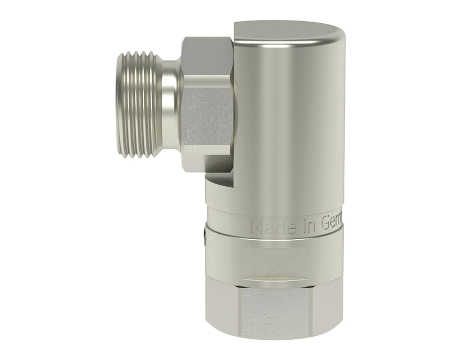 Svivel 90° Inv/Utv-BSP 3/4'' EPDM mässing 10bar