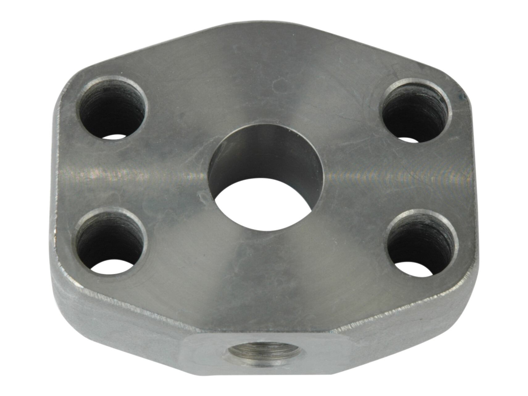 Mellemflange 3/4" SAE6000 - m. 1/4" test udtag