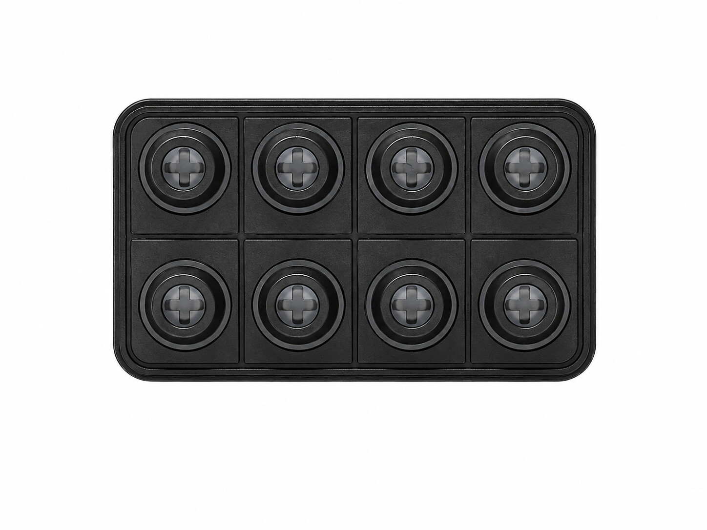 PKP-2400-SI Knappanel for CANopen 2x4 for 15mm ikoner
