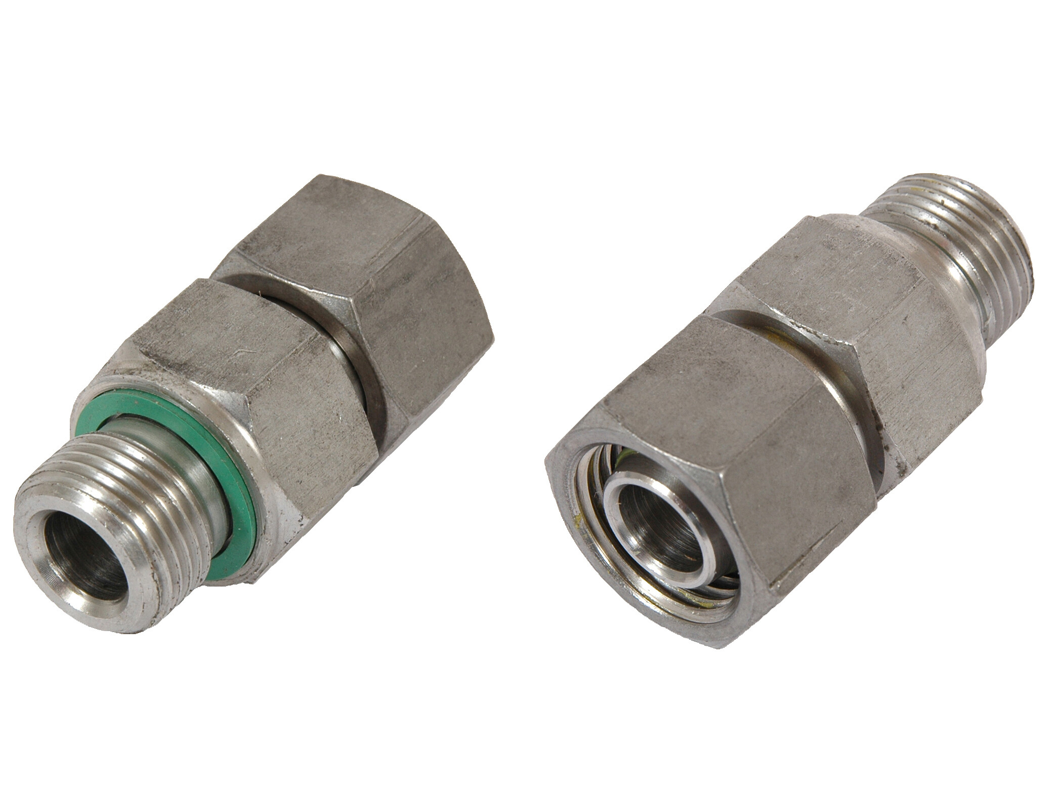 Adapter Rak 20S G1/2'' ED, O-ringstätad, Syrafast