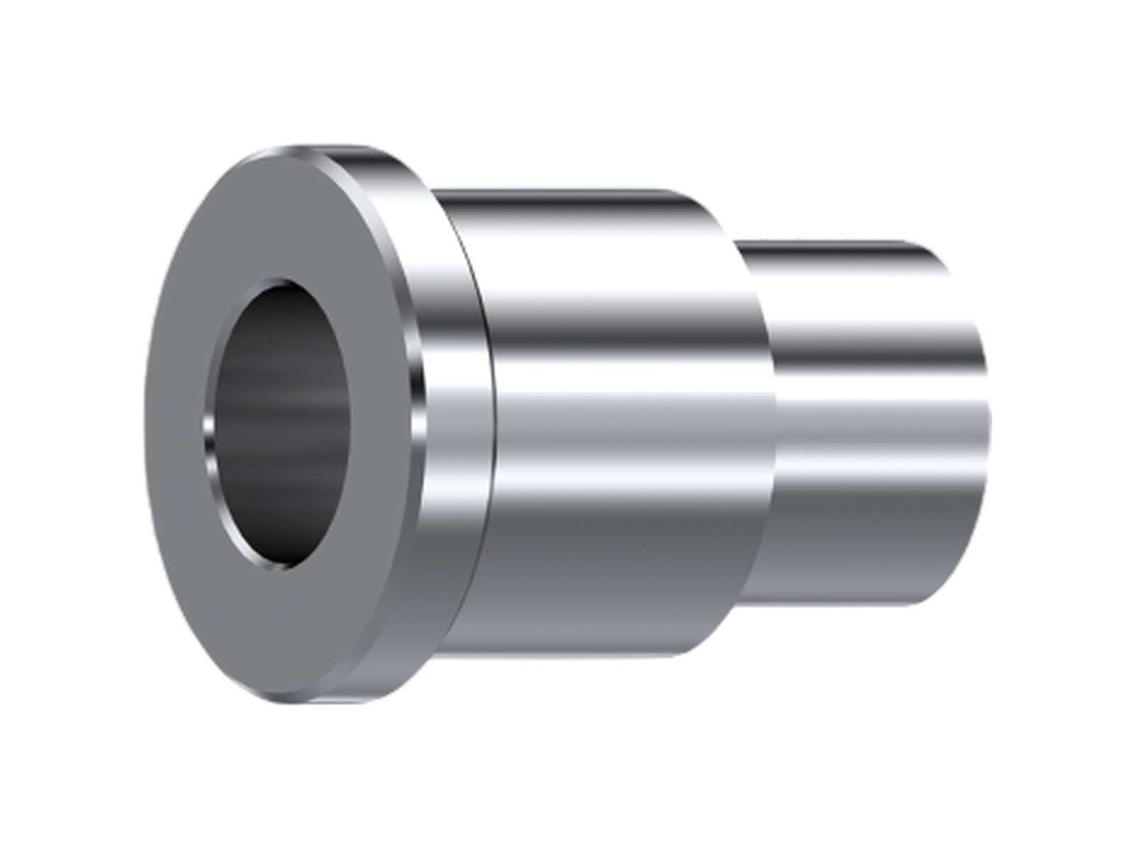 Fläns rak SAE3000 2tum svets, 60mm syrafast