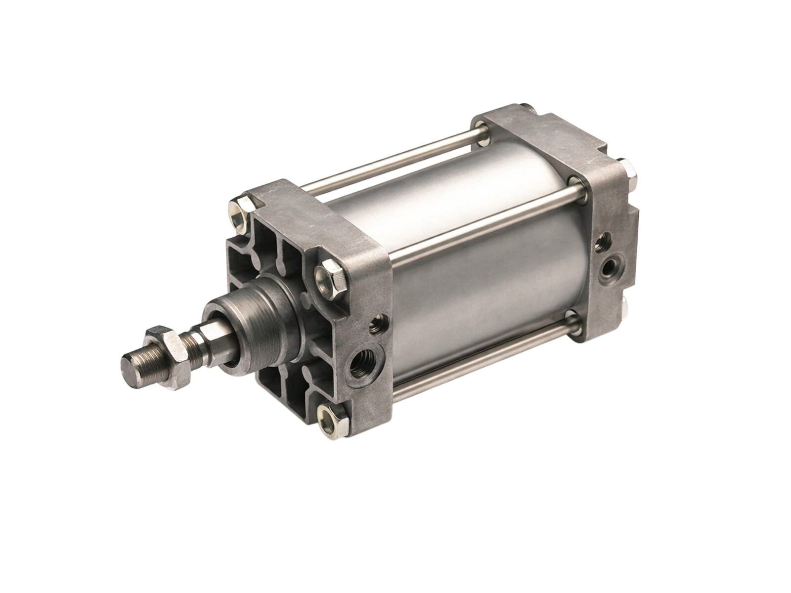 ISO tie rod double acting cylinder, 200mm diameter, 100mm stroke