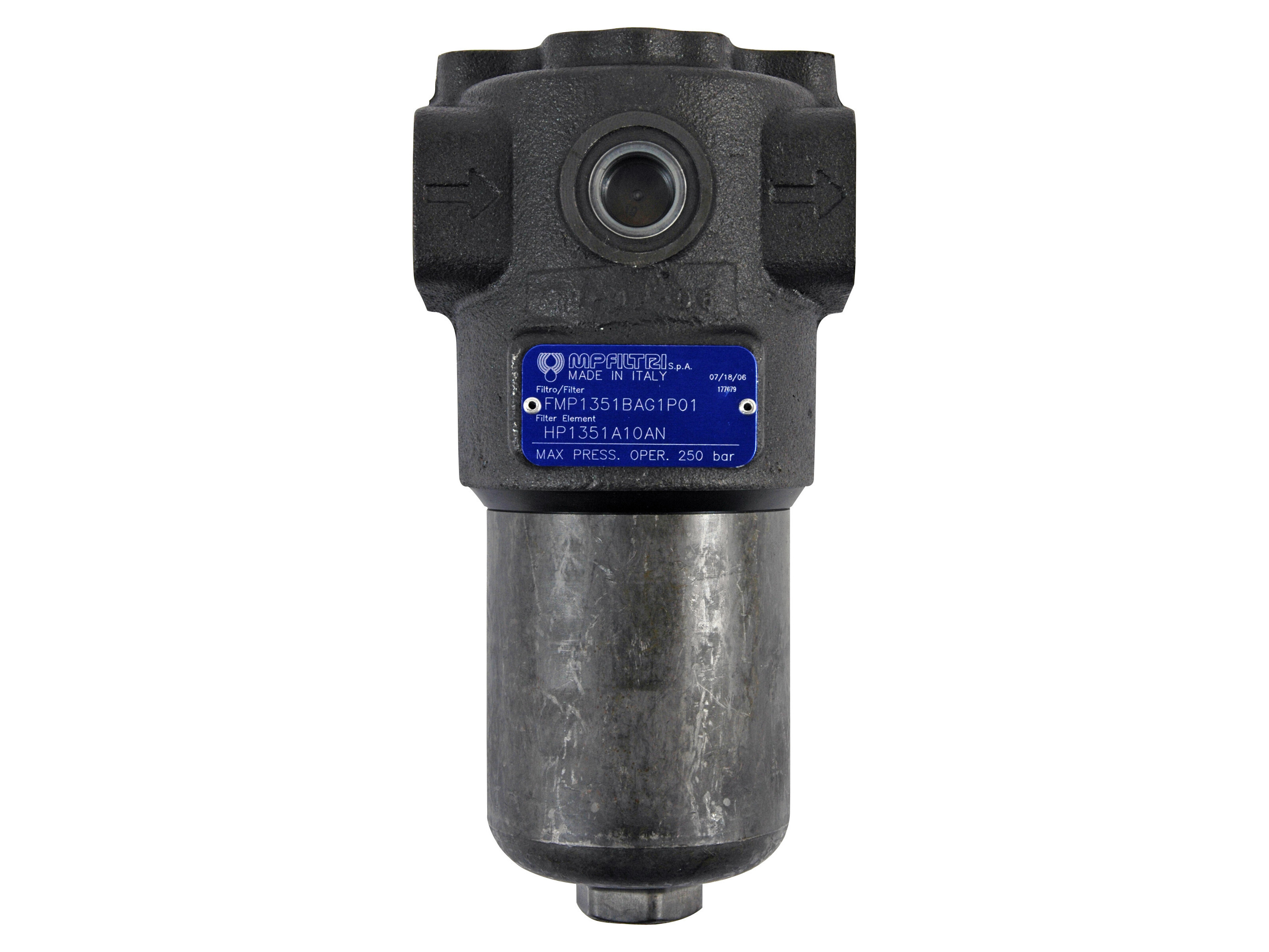 Trykfilter - 10my absolut - 3/4" BSP