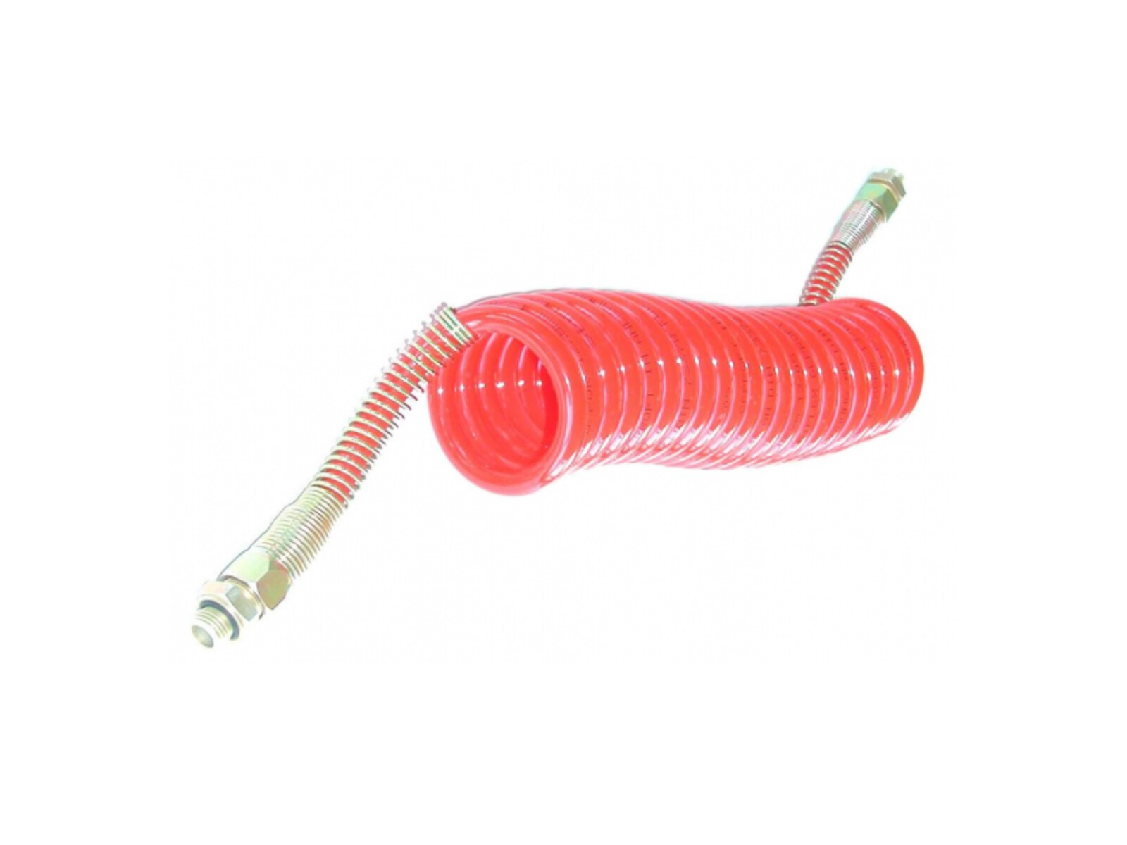 Luftbromsslang Spiral M16 Röd, DIN74323,DIN73378,4.5m