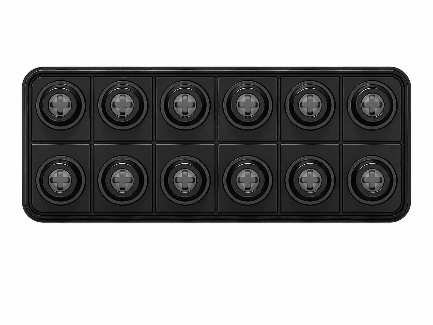PKP-2600-SI Knappanel for CANopen 2x6 for 15mm ikoner