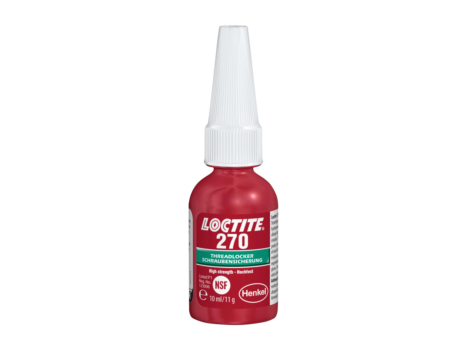 Gänglåsning Loctite 270, Stark, 10 ml