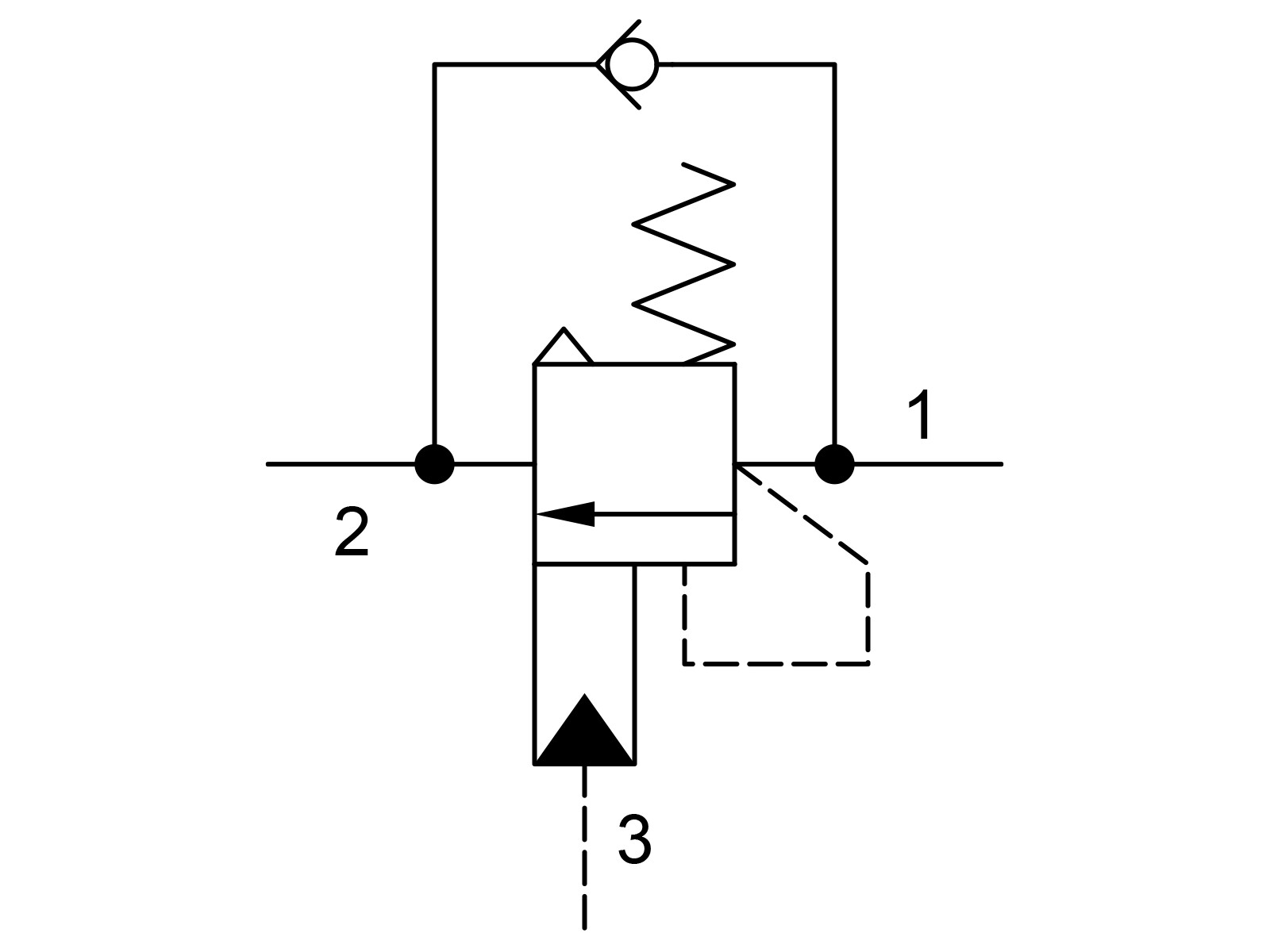Overcenterventil SUN T-2A