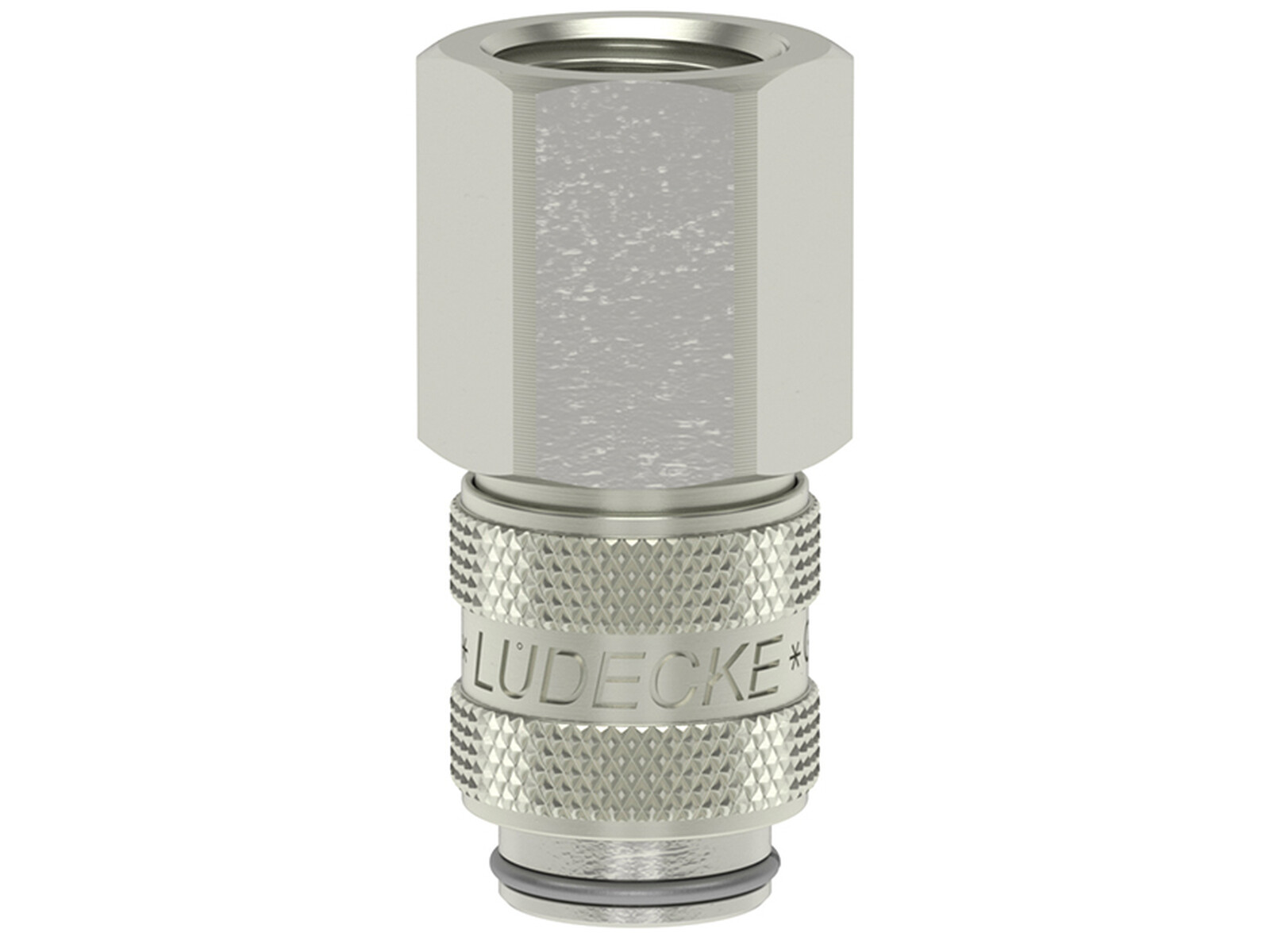 Series ESM DN5 Coupling G 3/8f Brass NP single shut-off