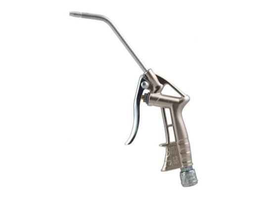 Blåspistol progressiv, böjd Aluminium