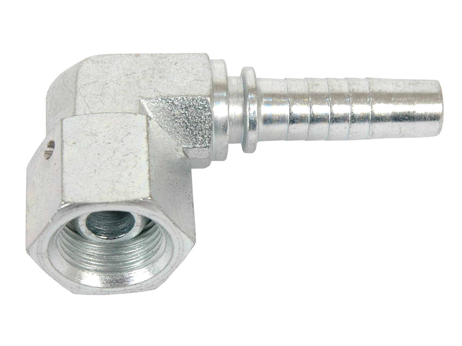 Presskoppling 90K, Inv-G1/4'', Ø1/4'', Smidd