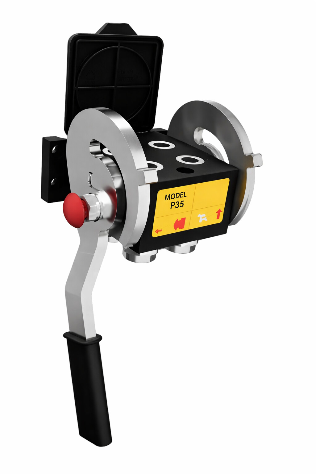 Multifaster Female 350 bar 4 lines size 08 right hand side