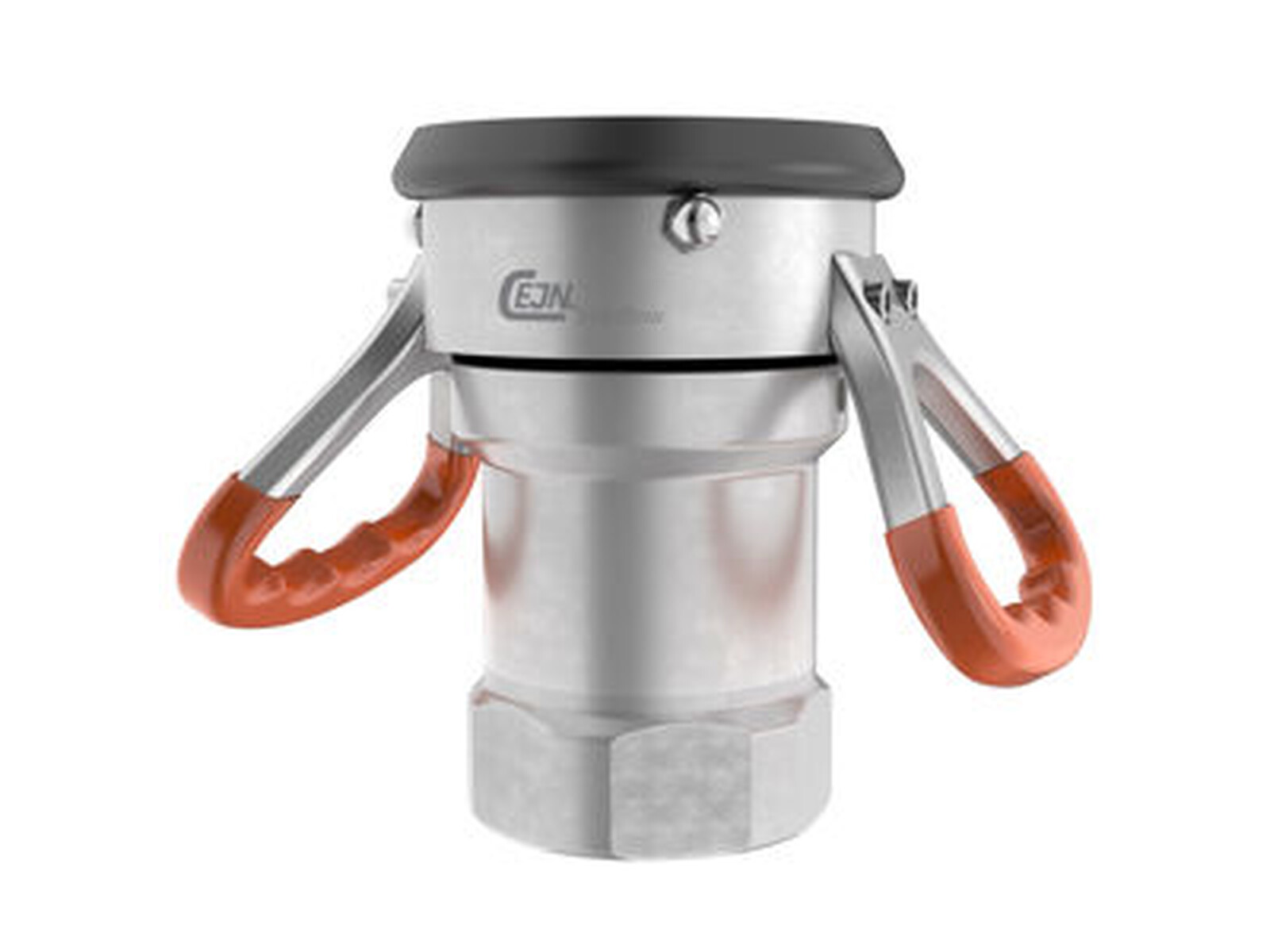 Smartflow 2 1/2" Koppling. Aluminium. G 2 1/2". FKM