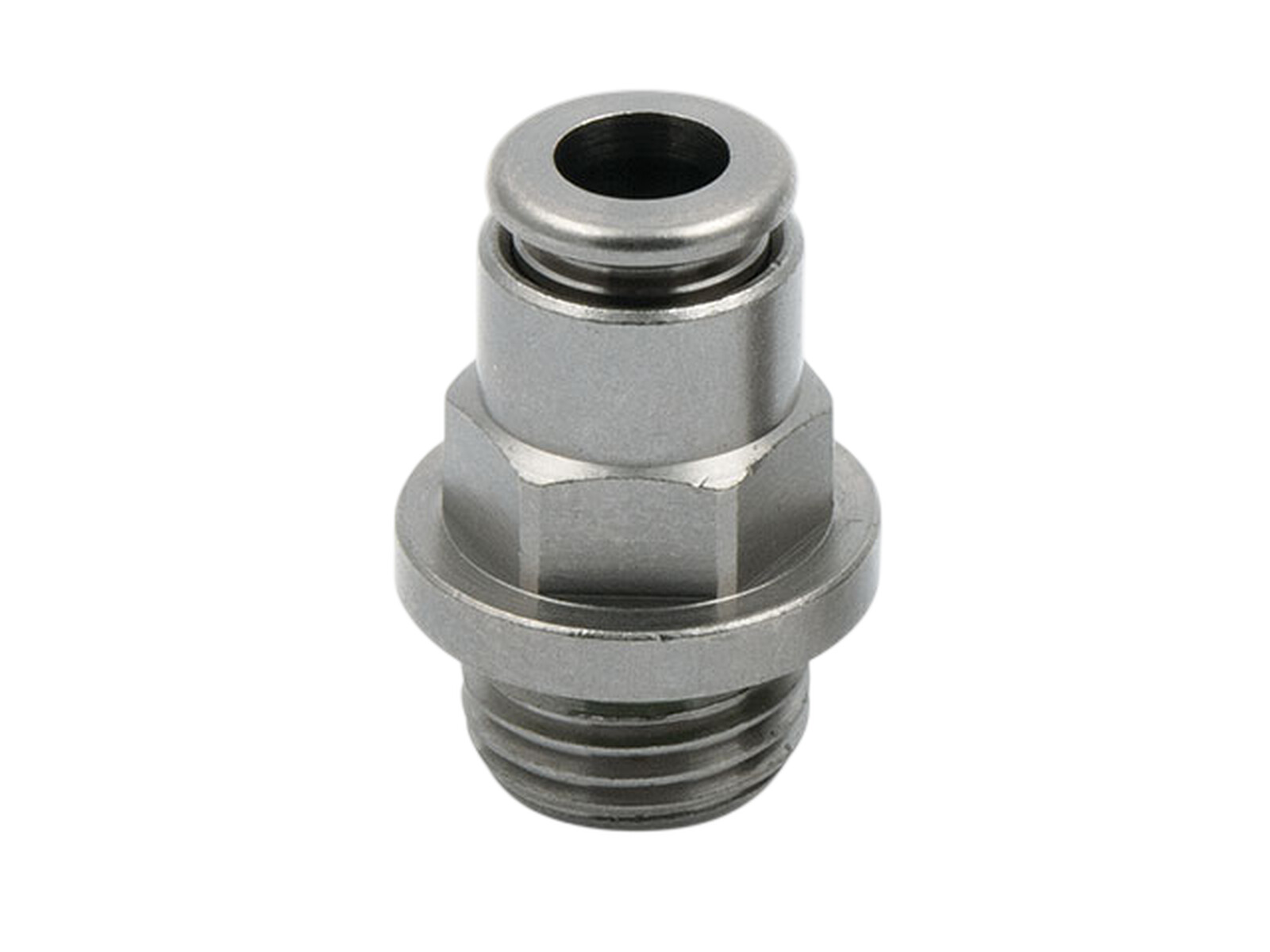 Pistoliitin suora R1F-E6 G1/8" - 6mm putkelle