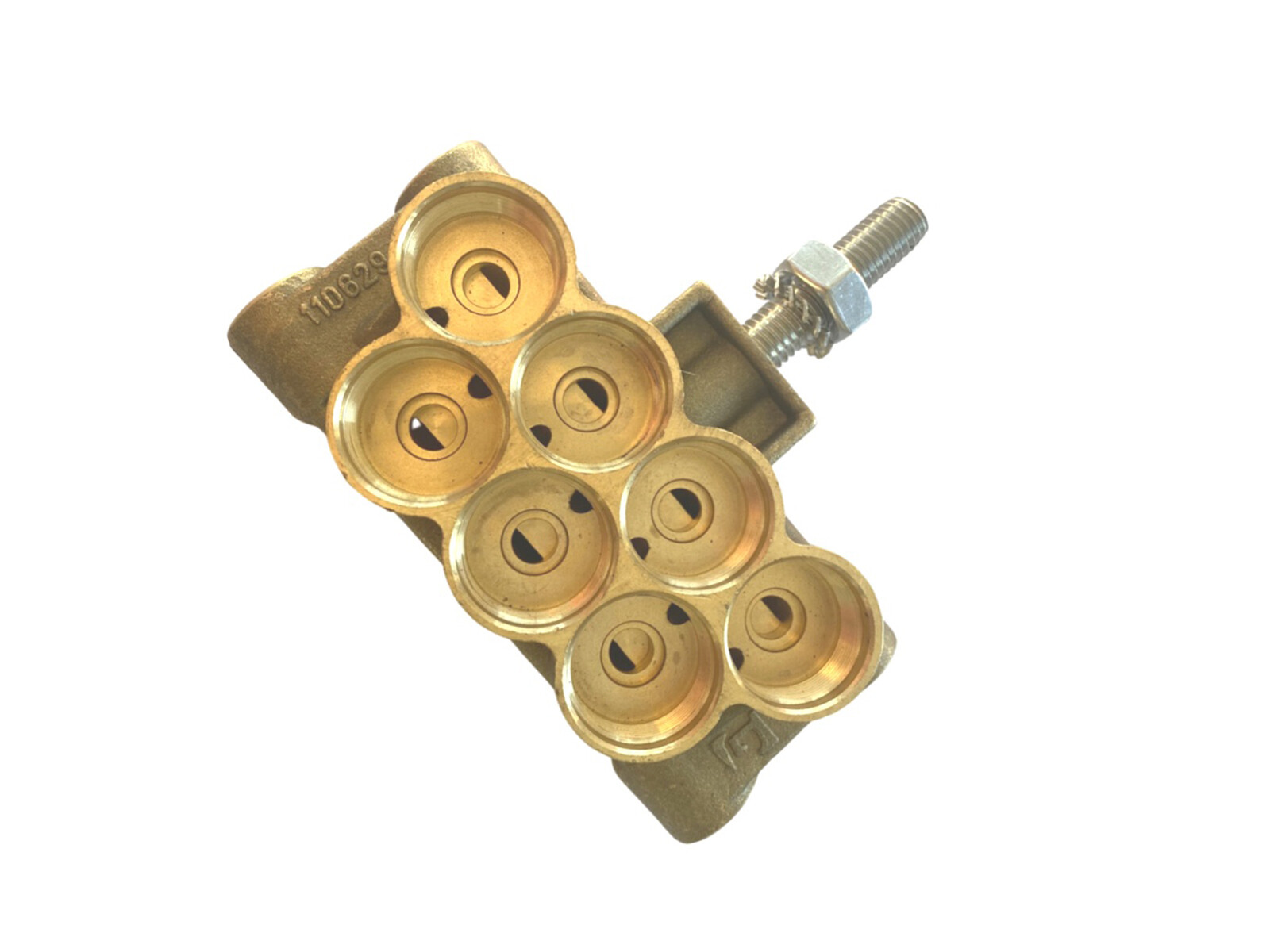 7 port block-M10-BR