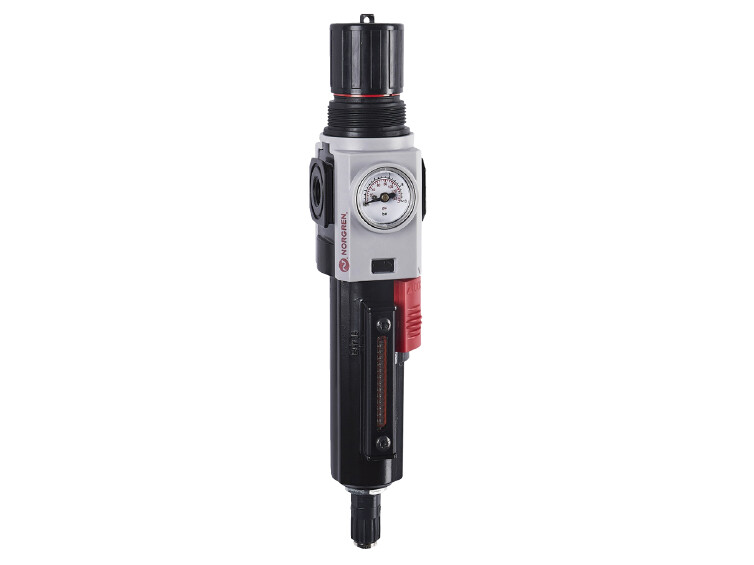 Filter/Regulator, G1/4", 40 µm, 0.3-10 bar, automatic drain