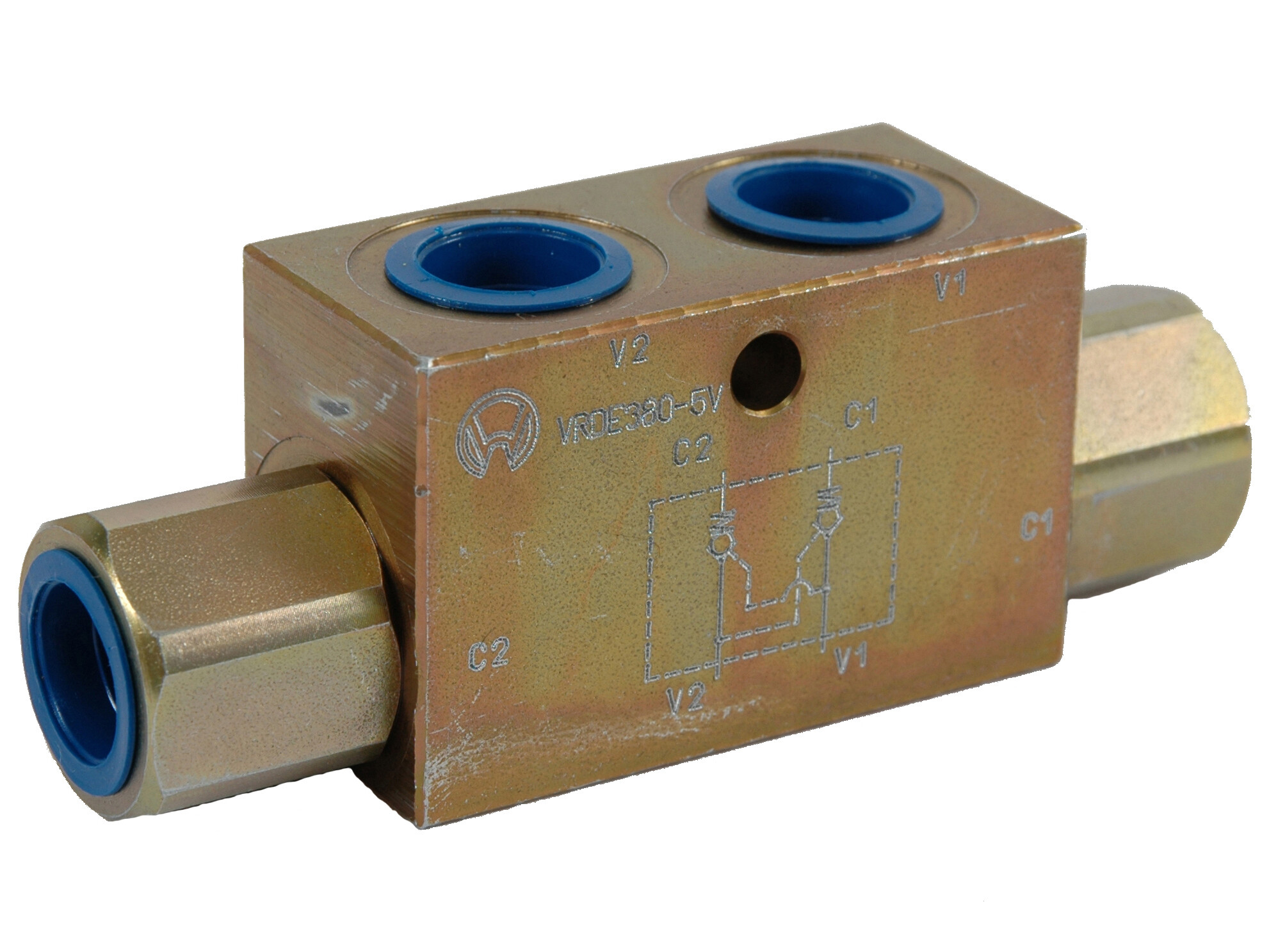 Kaksoislukkoventtiili R1/4"