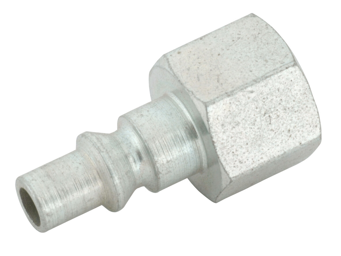 Nippel til trykluftkobl. Auto-flow serie 23: DN 6 x 1/4" ind