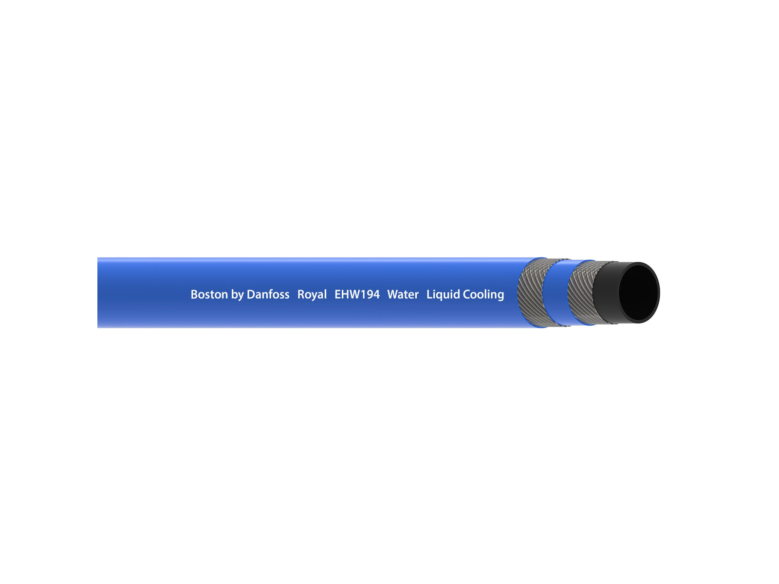 Liquid Cooling Hose  1" 25.4/36.5 Blue 10.5 Bar UL94V-0