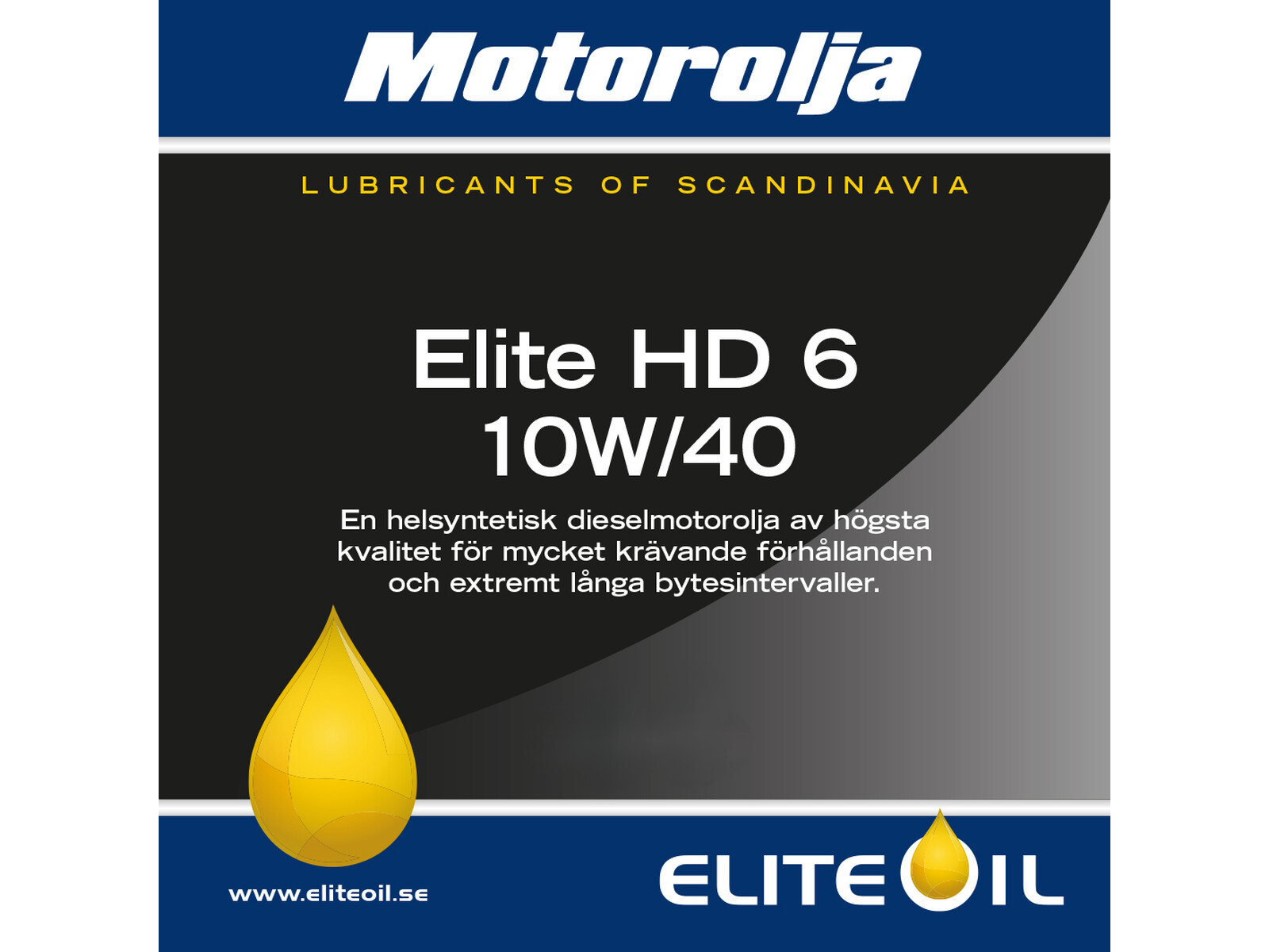 ELITE MOTOROLJE HD 6 10W/40 208L
