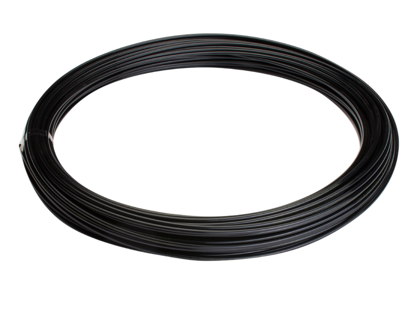 Polyamidrör PA12, 4/2.5, Svart, DIN74324, 100m