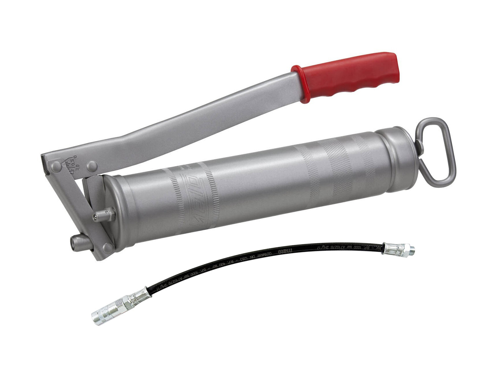Fettspruta E500 R1/8'' 300mm slang och 4-backmunstycke