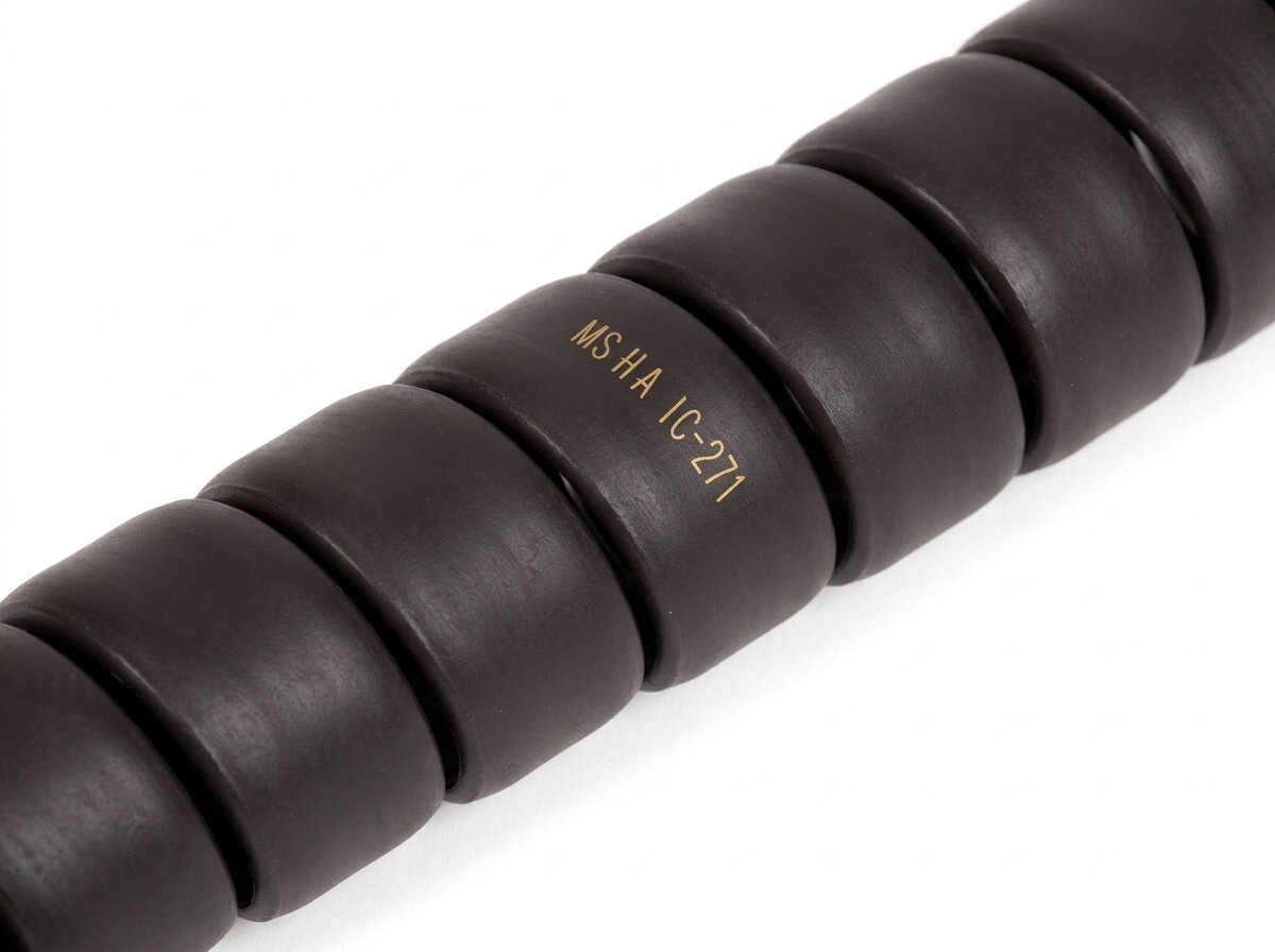 25mm Safe-Spirals protection Black std 25 mtr reel Mine+