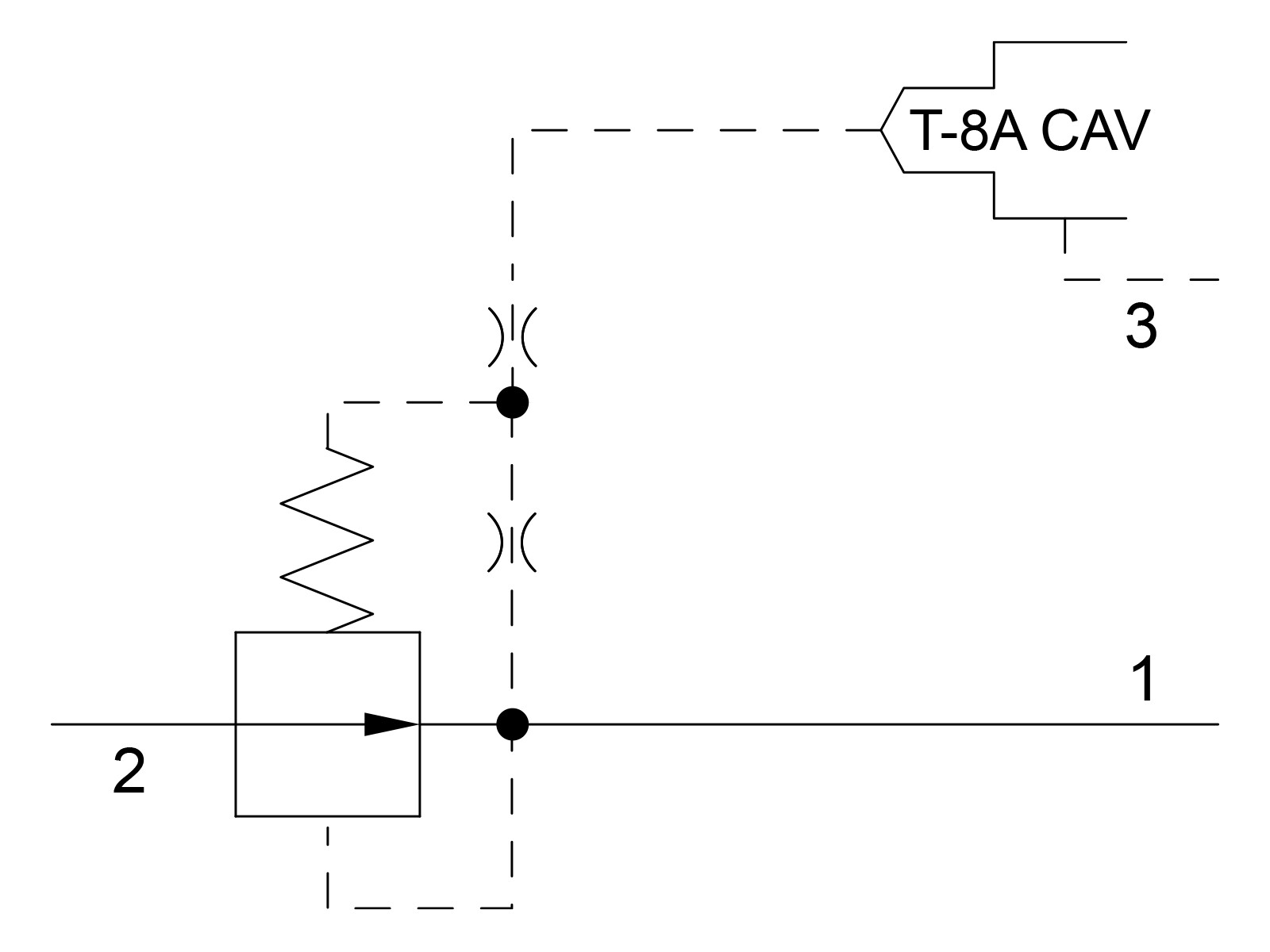 Tryckreduceringsventil SUN T-17A