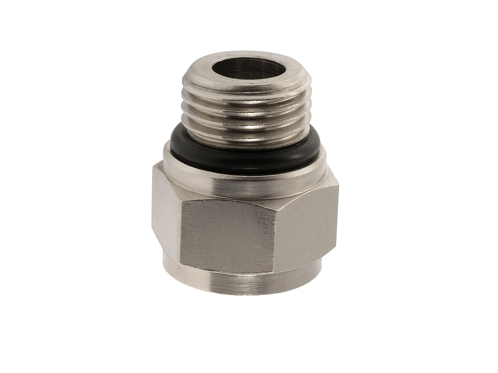 Adapter Straight Out/In G3/8" NBR O-Ring Sealed