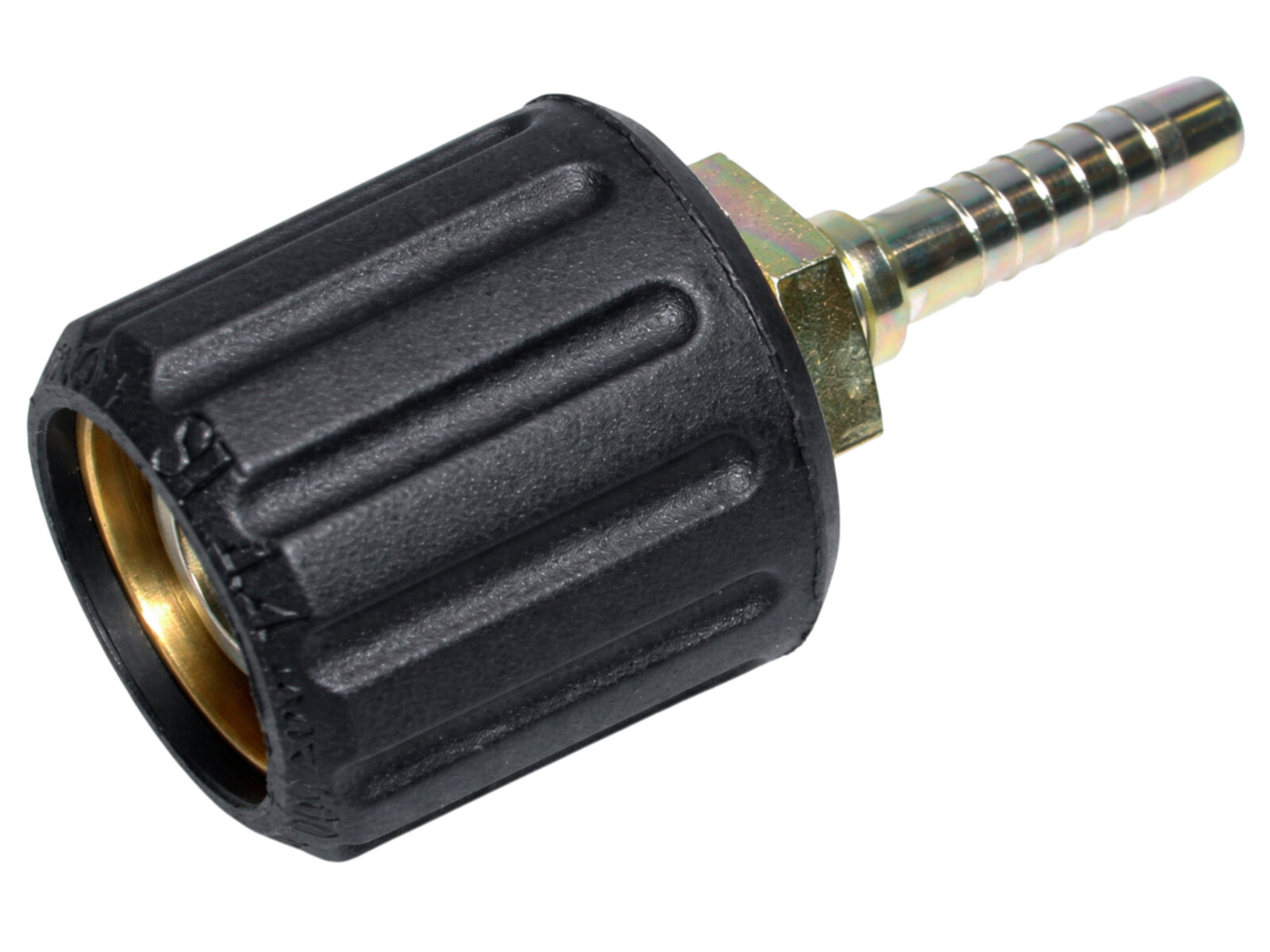 Nippel and nut Svivlande M22x1.5 För 1/4 slang