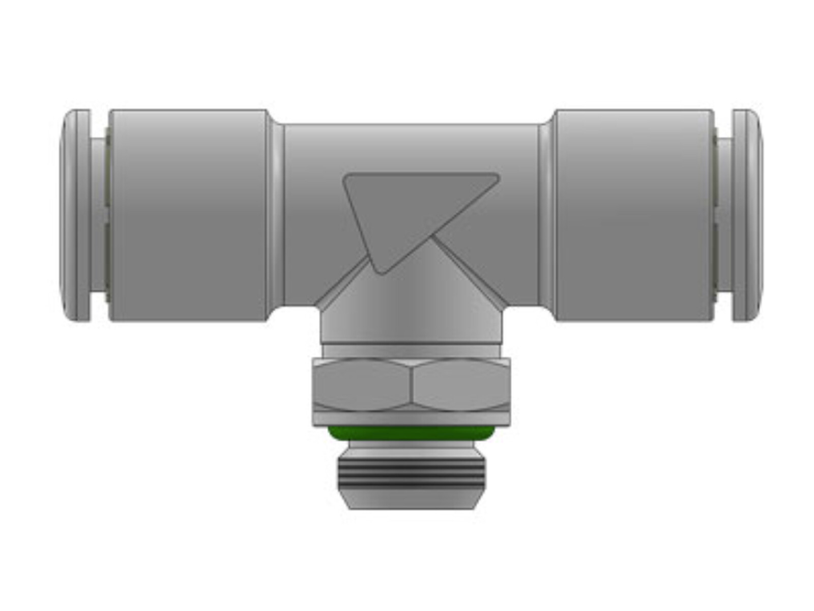 XVRT06G01 - Adapter T Vridbar Ø6 mm Utv-G1/8 Syrafast