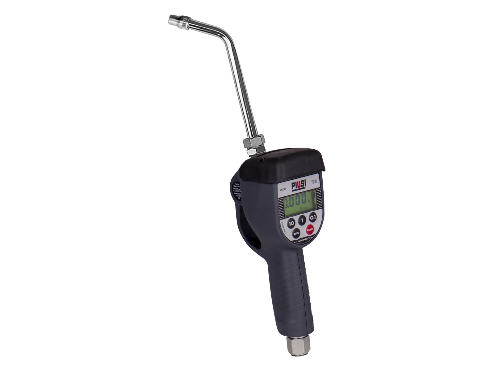 Oljehandtag K500 1/2'', Fast utloppsrör