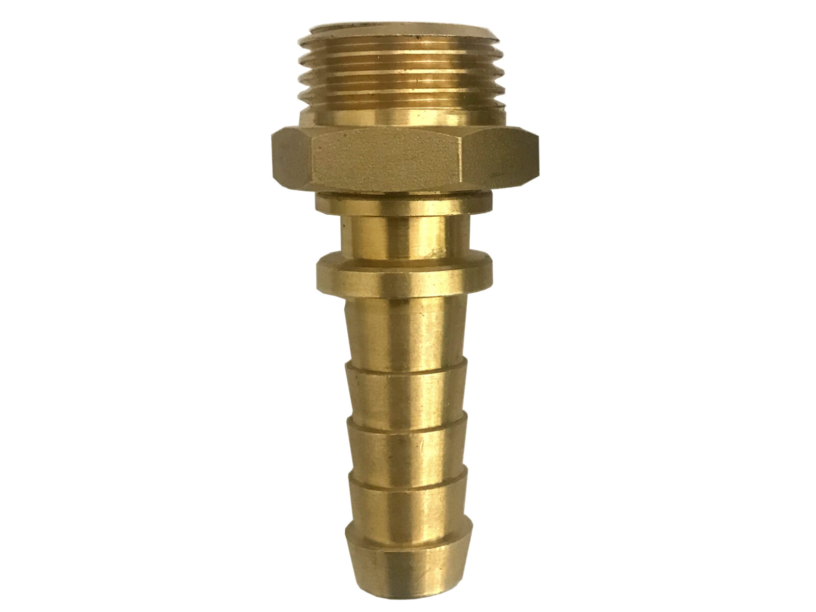 Slangstolpe svivlande 13mm Utv-1/2" BSPT mässing