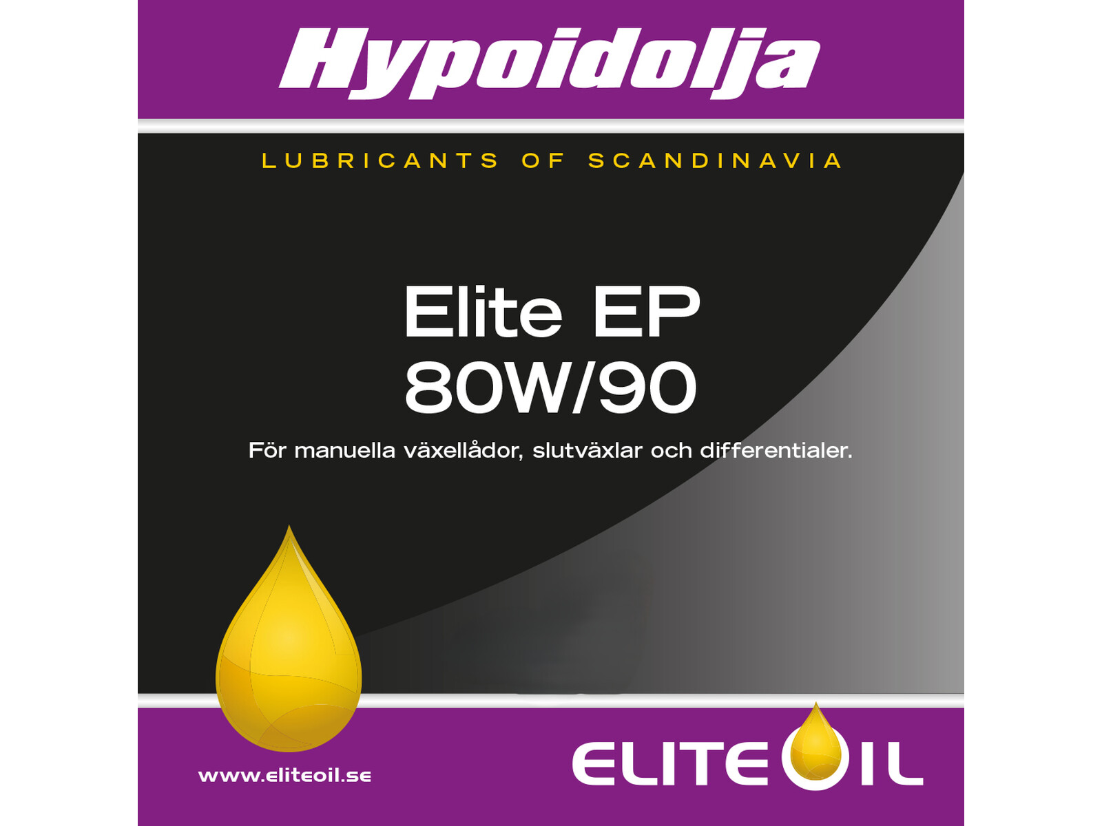 ELITE GIRKASSE OLJE EP 80W/90 GL-5 208 L
