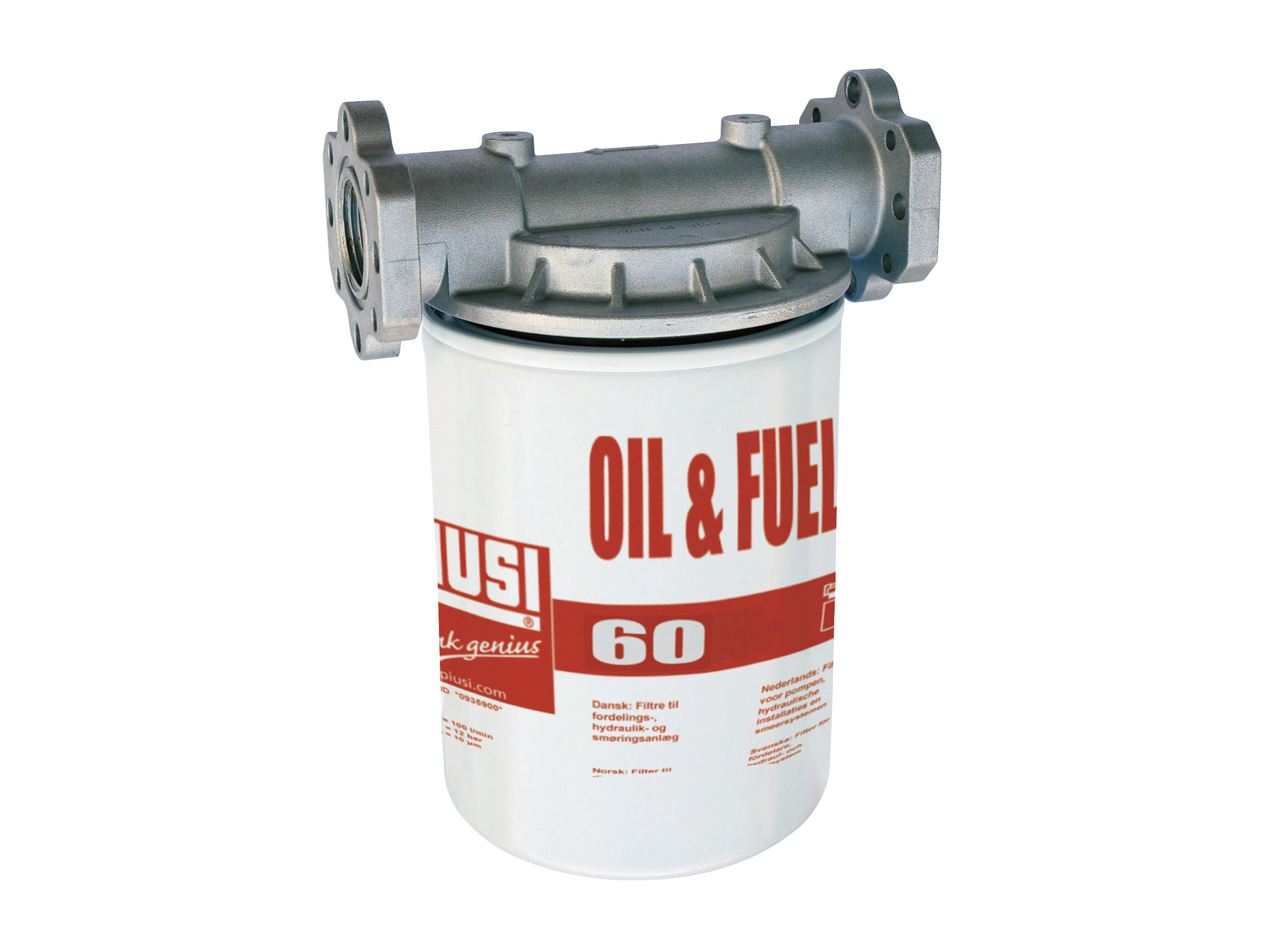Filter Olja Diesel Komplett, 10 Micro, 60 lit/min