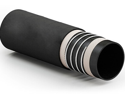 Black EPDM cooling hose 2"
