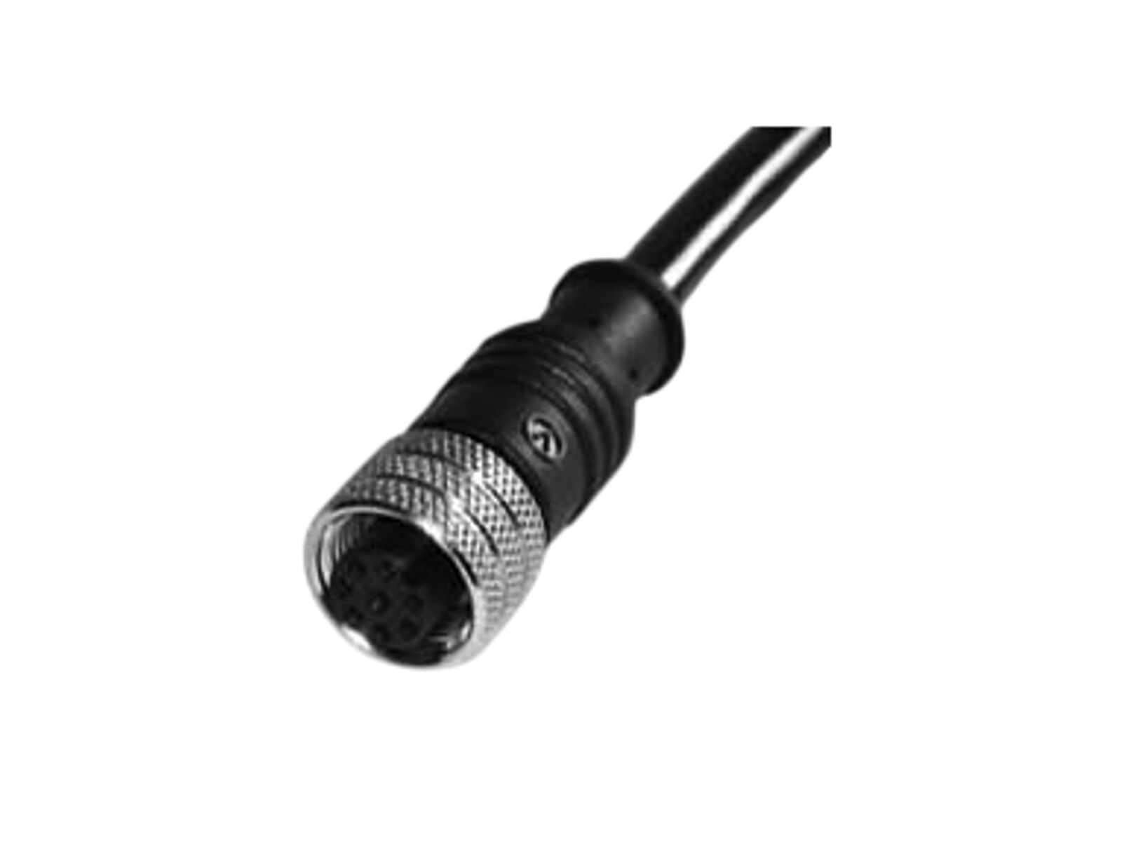5 m Kabel med rak kontakt