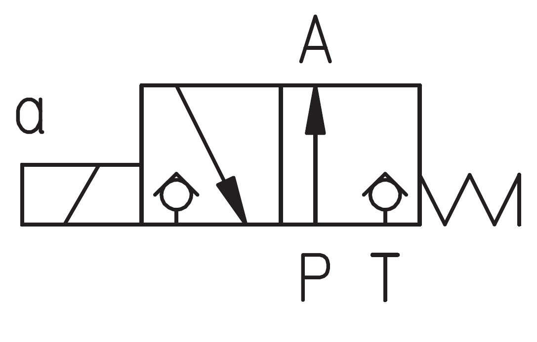 3/2-suuntavent. NS6 DC