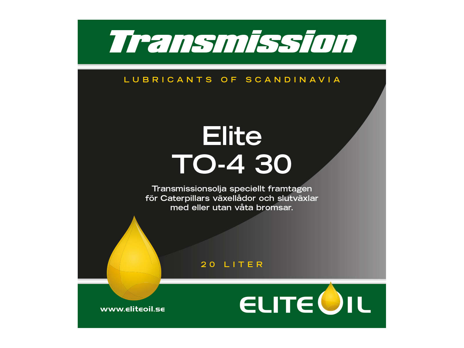 ELITE GIRKASSE OLJE TO-4 30W 20 L