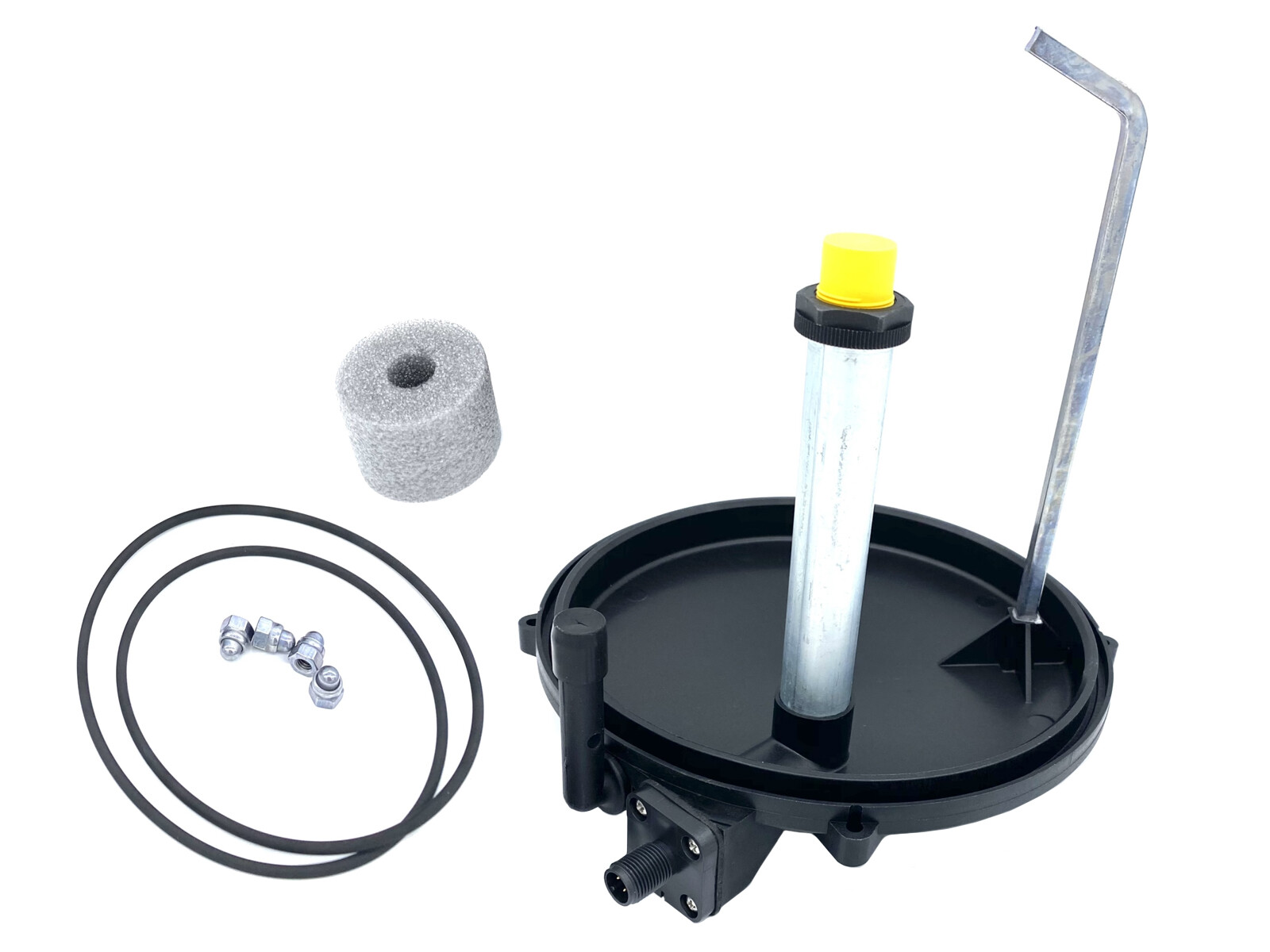 Behållarlock EP1 4 kg Nivåvakt, M12x1 kontakt