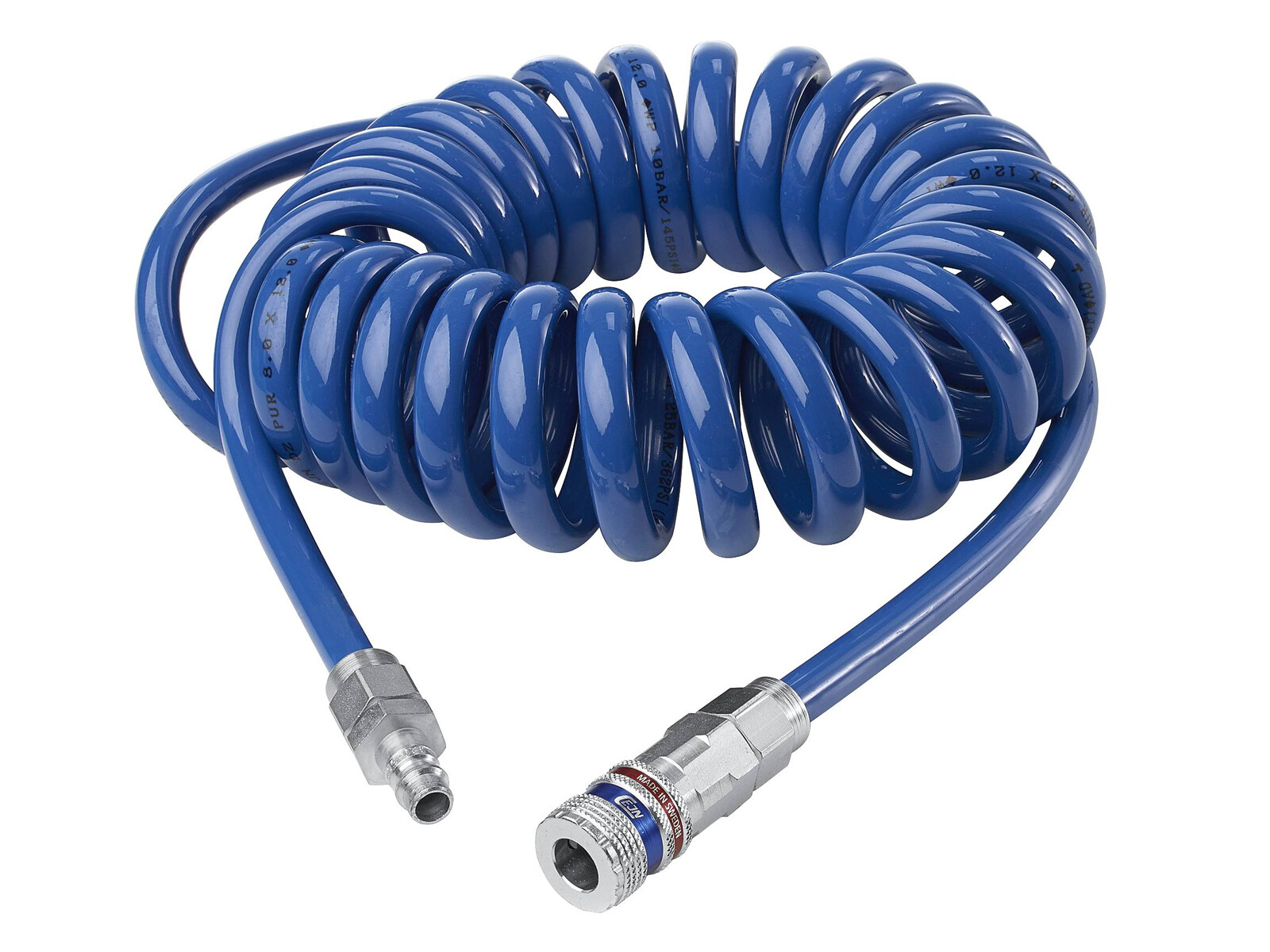 Slangsats Spiral, Serie 320 eSafe, 8x12mm, 4m