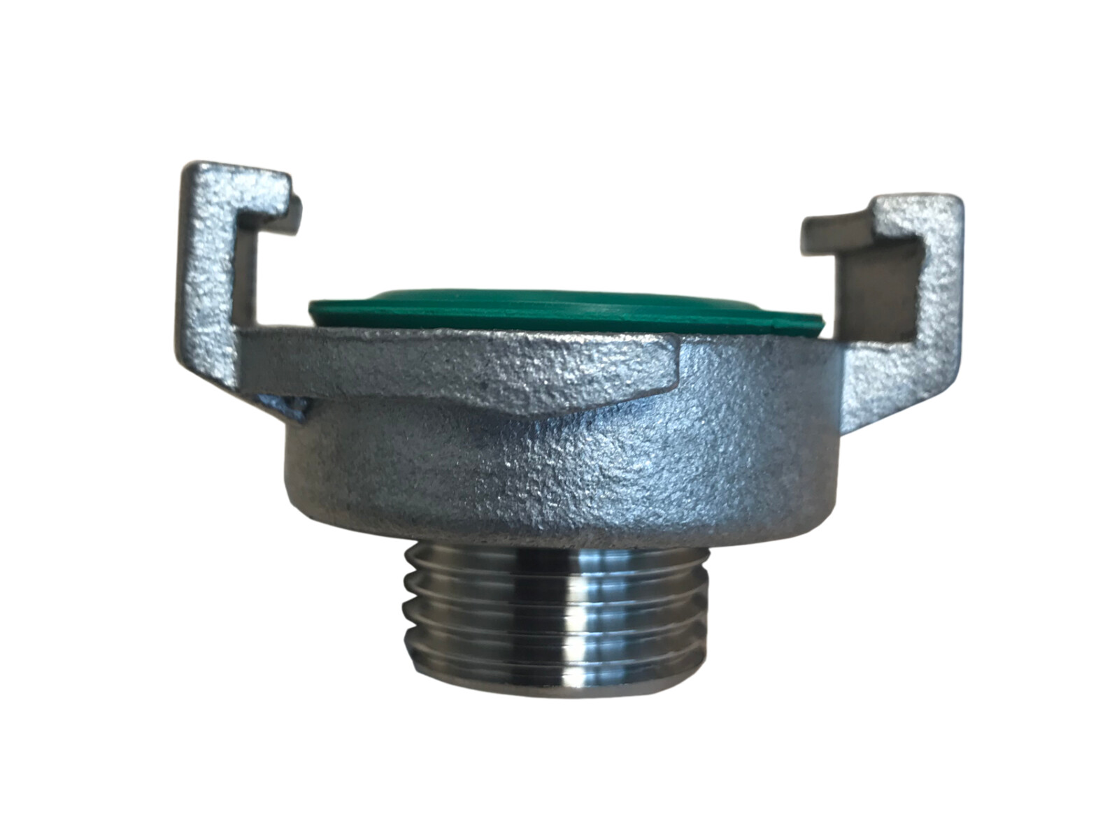 GEKA-type stainless steel male-threaded claw coupling