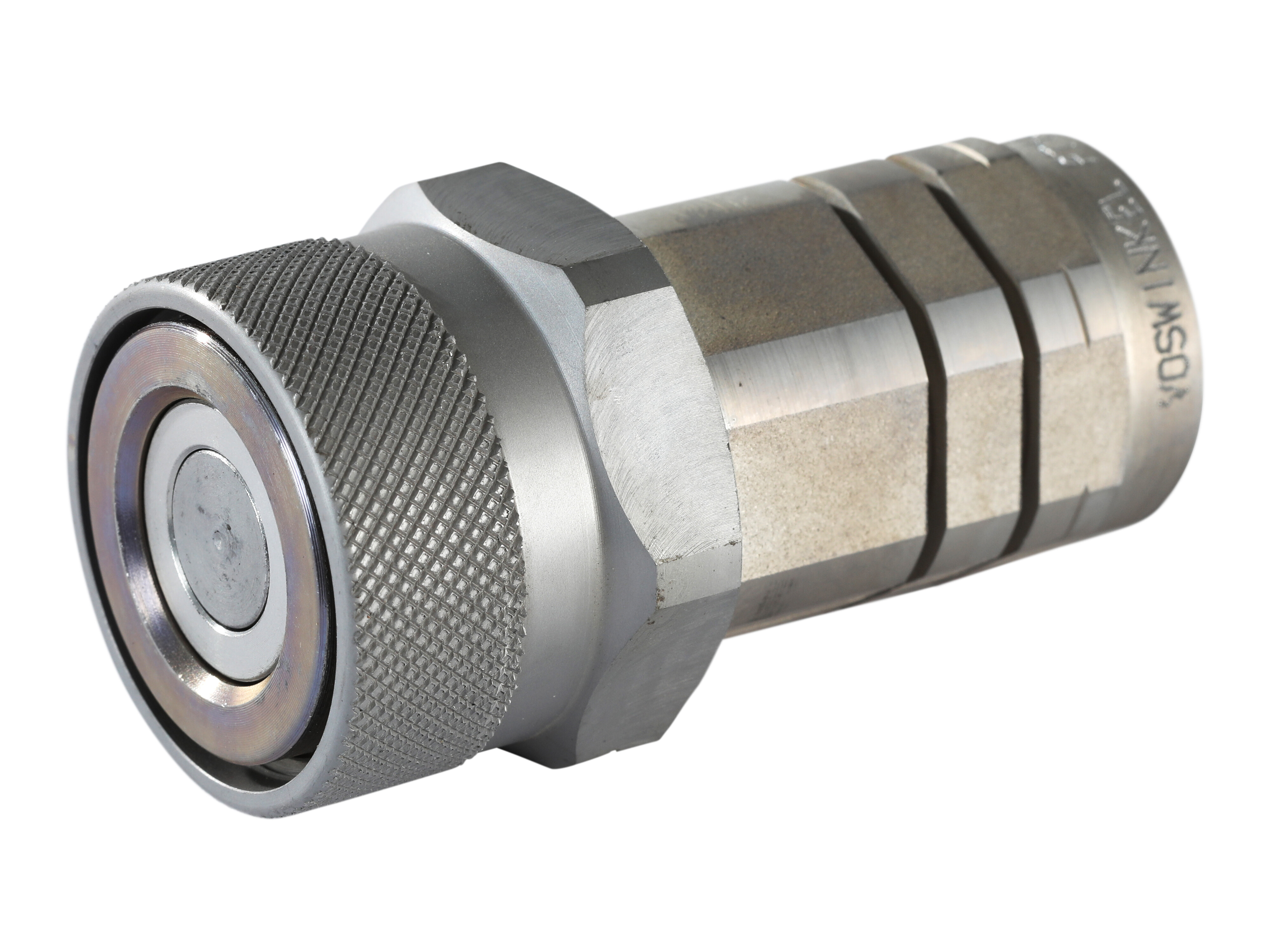 Screw coupling female flatface FT - DN10 - 1/2"BSP female