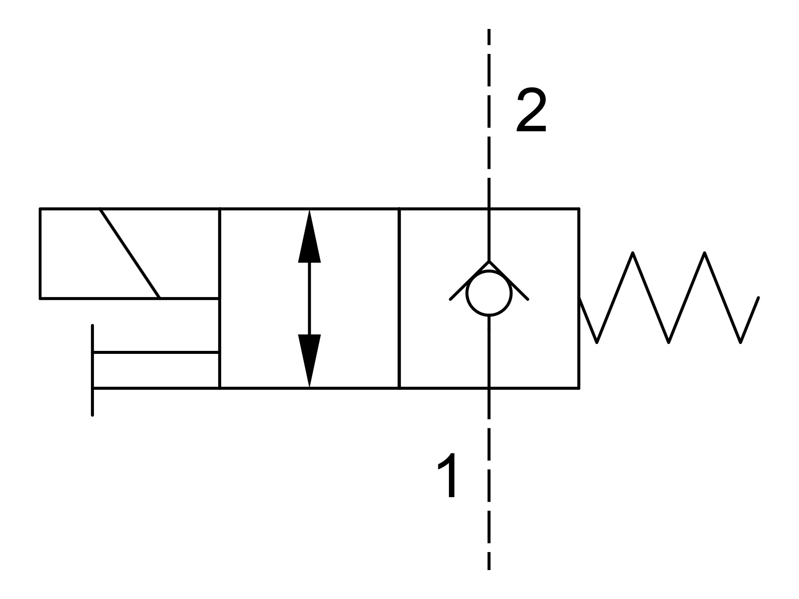 Riktningsventil SUN T-13A 2/2 NC