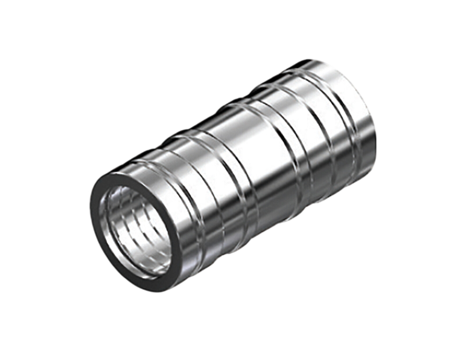 Koppling Pyplok Rak med stopp, Inv-M 50 mm Stål